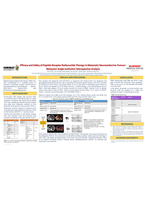 Efficacy and Safety of Peptide Receptor Radionuclide Therapy in Metastatic Neuroendocrine Tumour: Malaysian Single Institution Retrospective Analysis