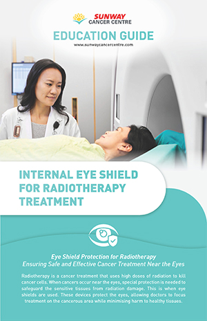 Internal Eye Shield for Radiotherapy Treatment